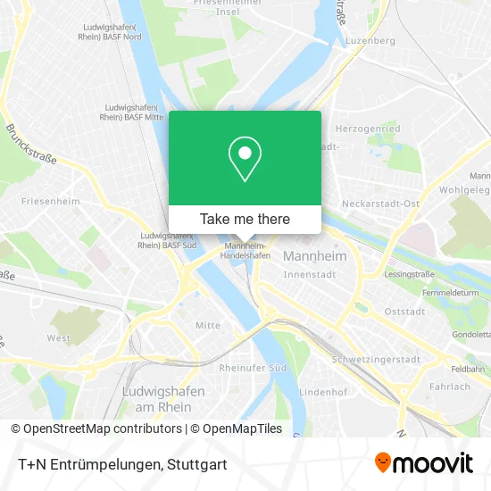 Карта T+N Entrümpelungen