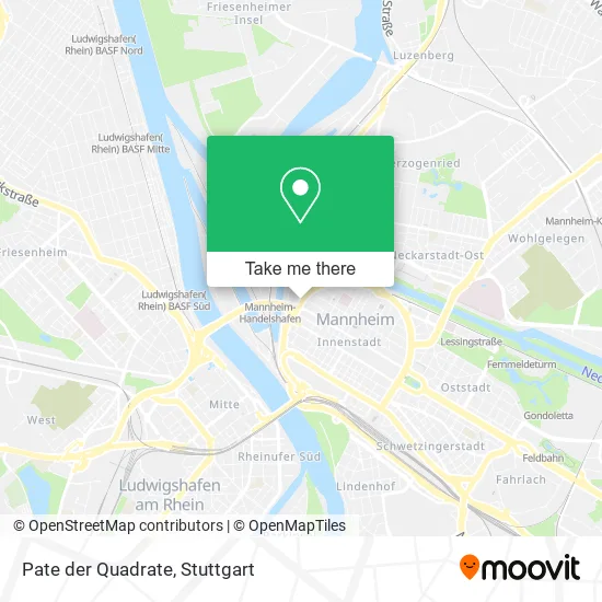 Pate der Quadrate map