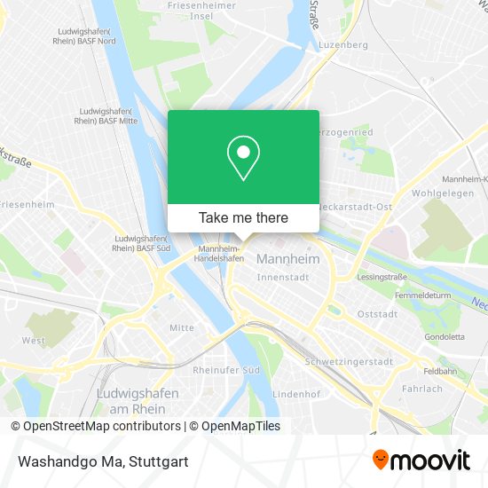 Карта Washandgo Ma