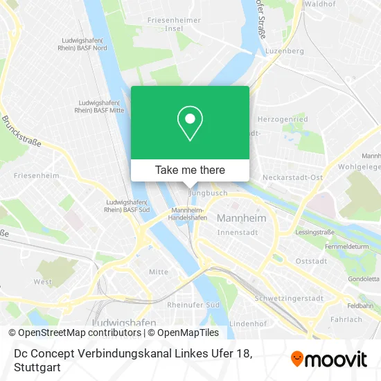 Карта Dc Concept Verbindungskanal Linkes Ufer 18