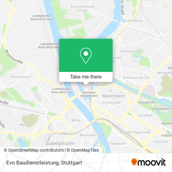 Карта Evo Baudienstleistung