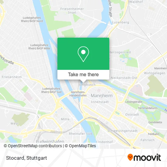 Stocard map