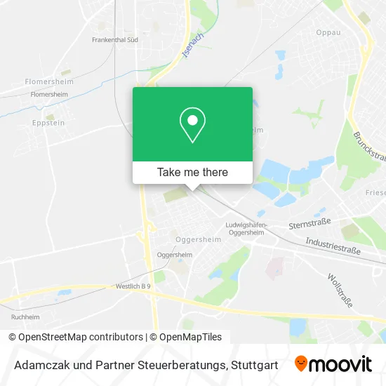 Карта Adamczak und Partner Steuerberatungs