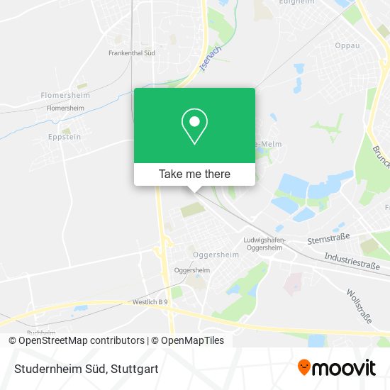 Studernheim Süd map