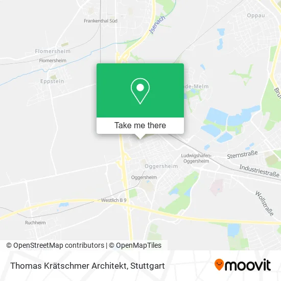 Карта Thomas Krätschmer Architekt