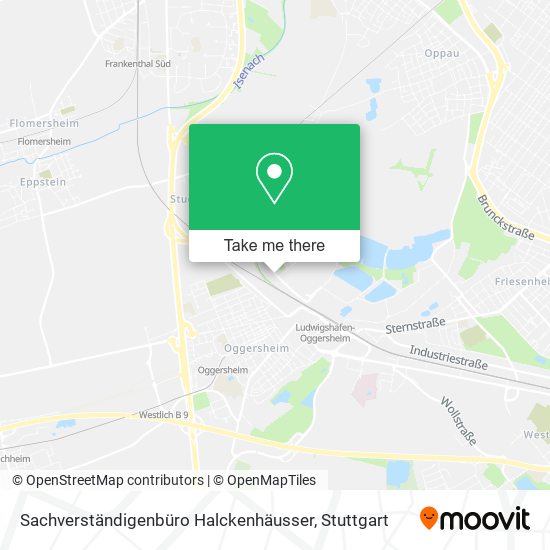 Sachverständigenbüro Halckenhäusser map