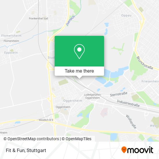 Fit & Fun map