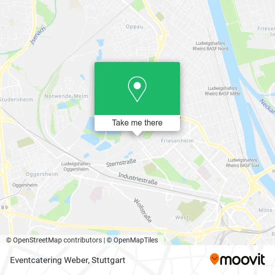 Карта Eventcatering Weber