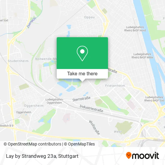 Lay by Strandweg 23a map