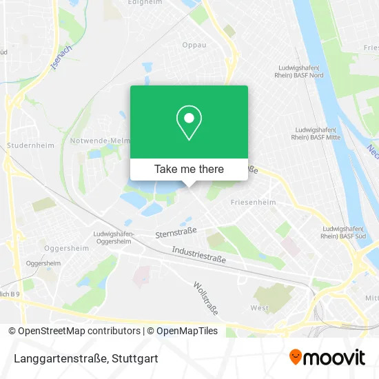 Карта Langgartenstraße