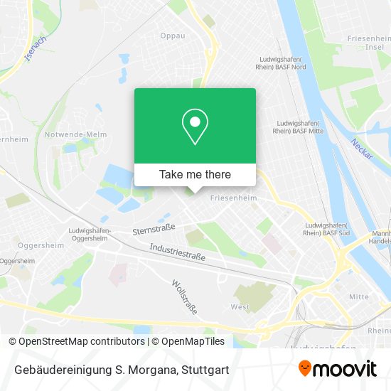 Gebäudereinigung S. Morgana map