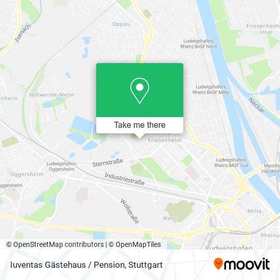 Iuventas Gästehaus / Pension map