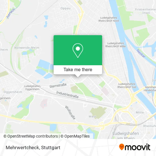 Карта Mehrwertcheck