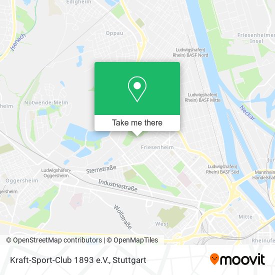 Kraft-Sport-Club 1893 e.V. map