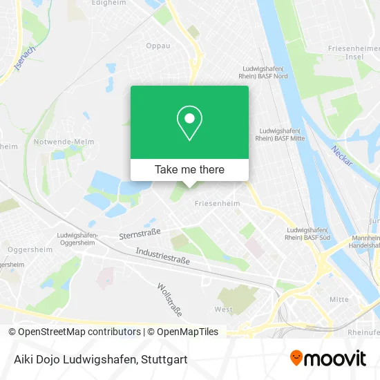 Карта Aiki Dojo Ludwigshafen