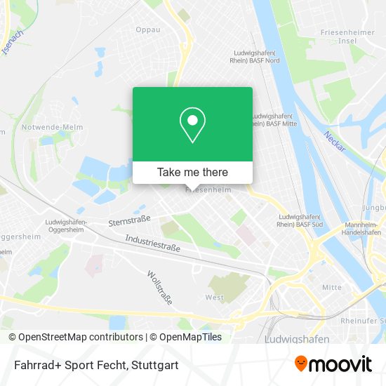 Fahrrad+ Sport Fecht map