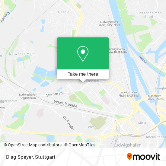 Карта Diag Speyer