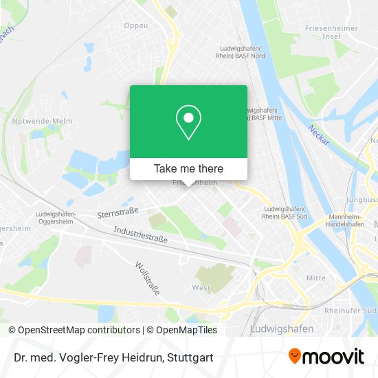 Dr. med. Vogler-Frey Heidrun map