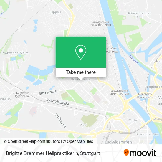 Карта Brigitte Bremmer Heilpraktikerin