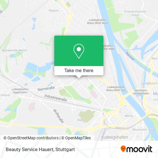 Beauty Service Hauert map