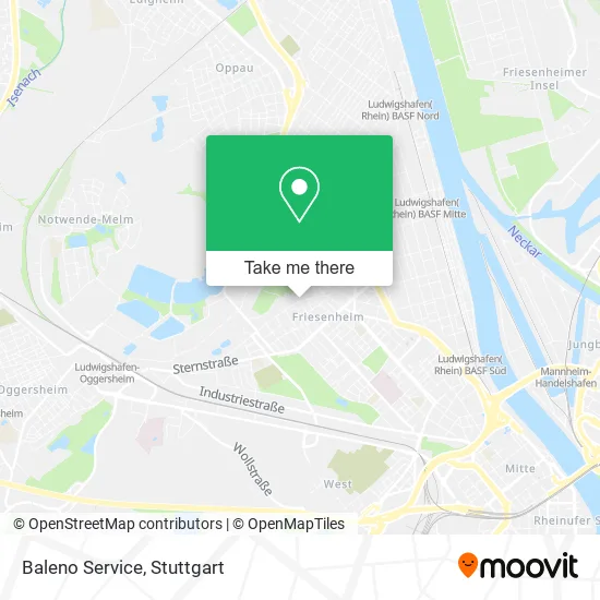 Карта Baleno Service