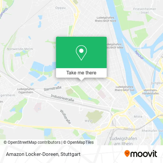 Карта Amazon Locker-Doreen