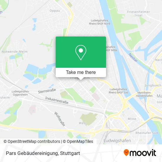 Карта Pars Gebäudereinigung