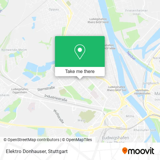 Карта Elektro Donhauser