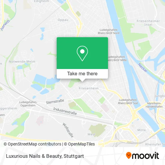 Карта Luxurious Nails & Beauty