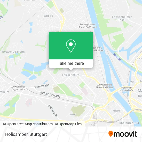 Карта Holicamper