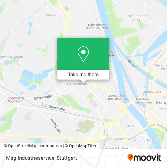 Карта Msg Industrieservice