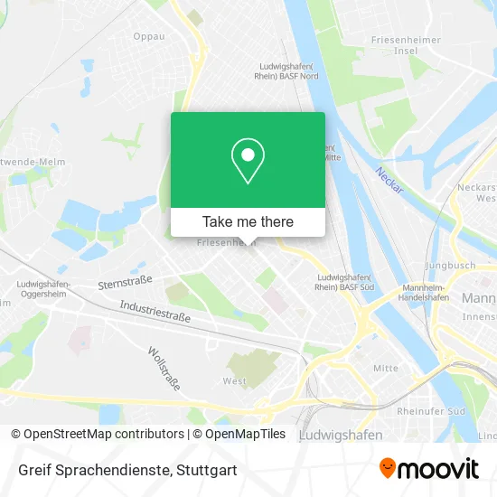 Карта Greif Sprachendienste