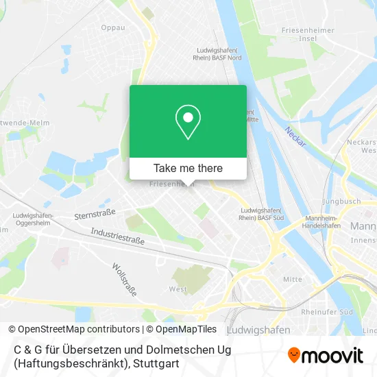 C & G für Übersetzen und Dolmetschen Ug (Haftungsbeschränkt) map