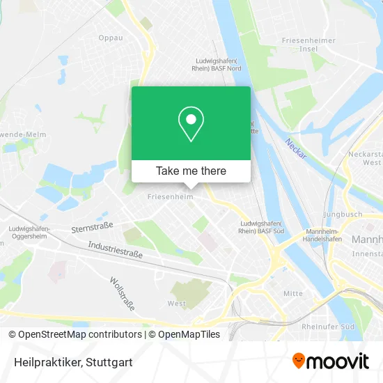 Карта Heilpraktiker