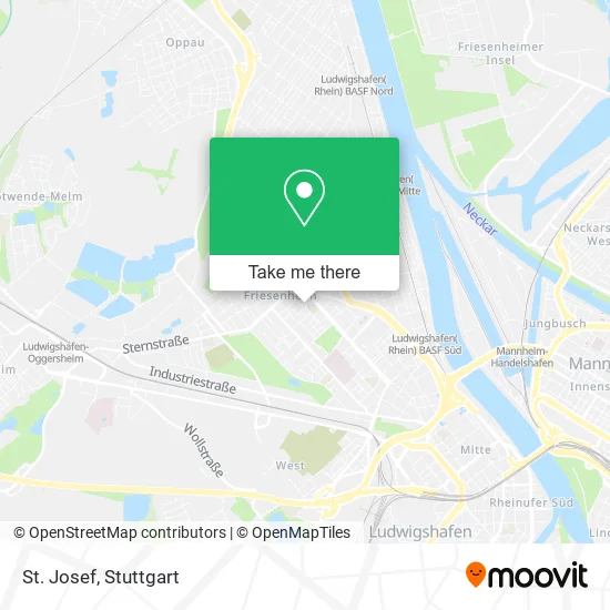 Карта St. Josef