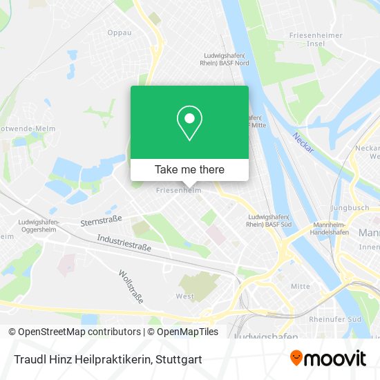 Traudl Hinz Heilpraktikerin map