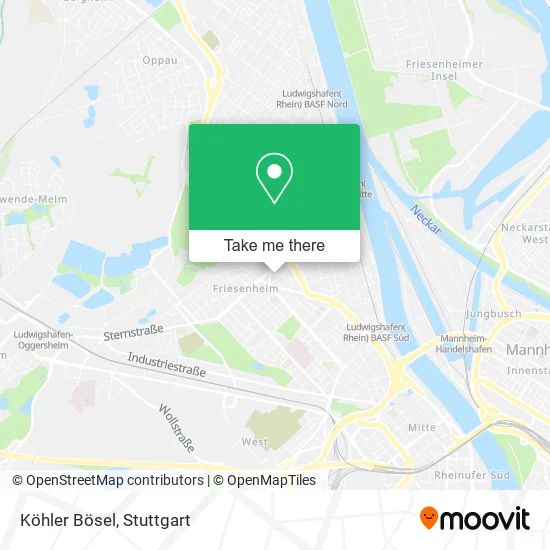 Карта Köhler Bösel