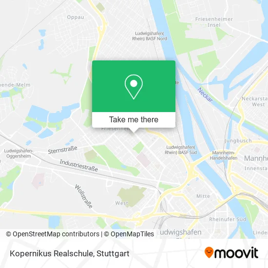 Карта Kopernikus Realschule