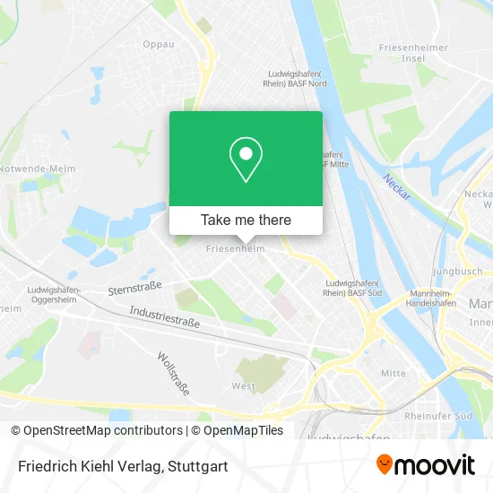 Карта Friedrich Kiehl Verlag