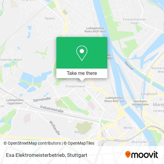 Esa Elektromeisterbetrieb map