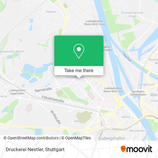 Карта Druckerei Nestler