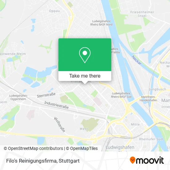 Карта Filo's Reinigungsfirma