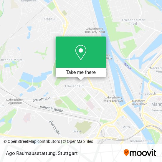 Карта Ago Raumausstattung