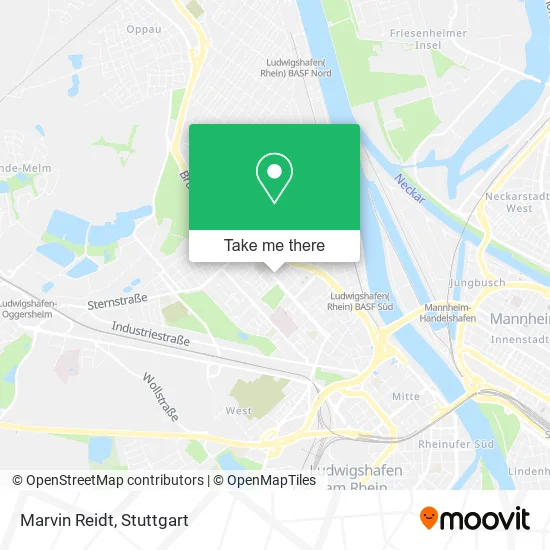 Карта Marvin Reidt