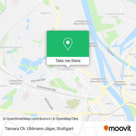 Карта Tamara Ch. Uhlmann-Jäger