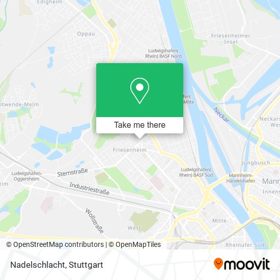 Карта Nadelschlacht