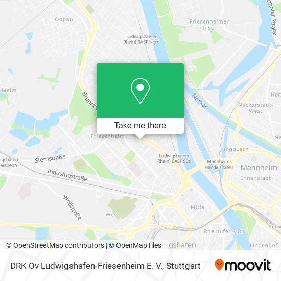 Карта DRK Ov Ludwigshafen-Friesenheim E. V.