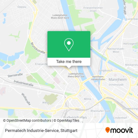 Permatech Industrie-Service map