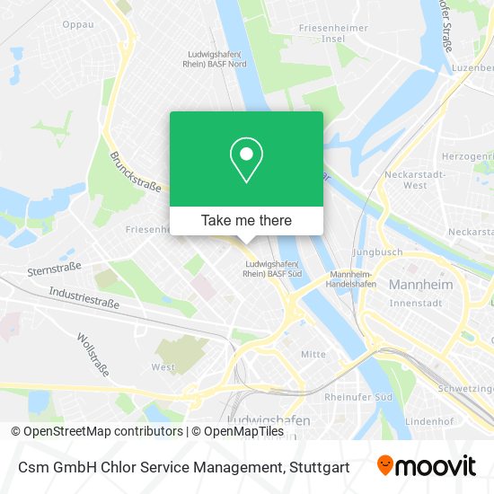 Csm GmbH Chlor Service Management map