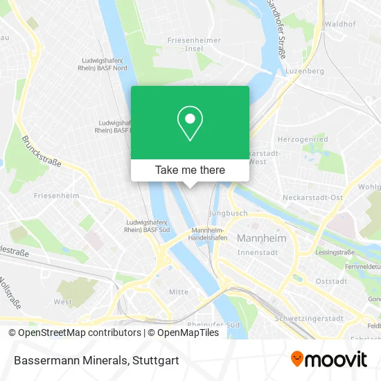 Карта Bassermann Minerals